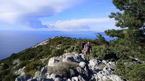 Foto von Michele Zollia entlang der Tour