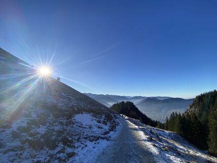 Foto de Sven Krieblin a lo largo del recorrido