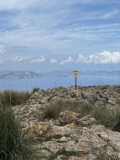 Foto de Jörg Bürkin a lo largo del recorrido