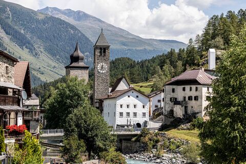 Susch im Sommer