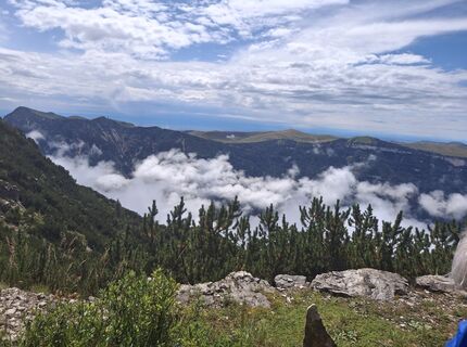 Foto de Raffaella Laghetto a lo largo del recorrido