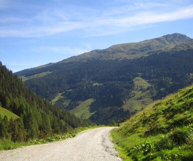 Blick talauswärts