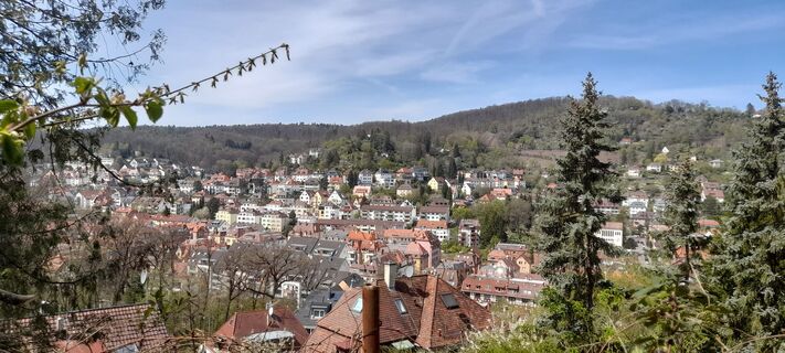 Blick auf Heslach