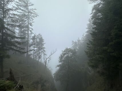 Foto de Josef Gilger a lo largo del recorrido