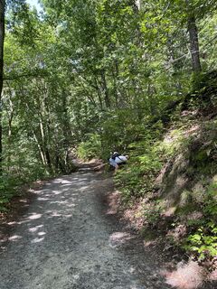 Foto de Manon Sundorf a lo largo del recorrido