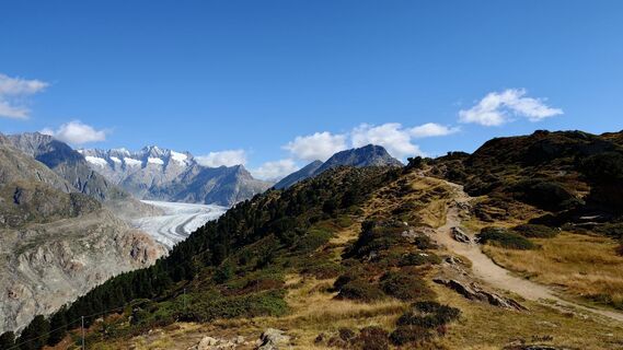 Foto von Thomas entlang der Tour