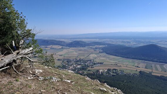 Photo de Hubert Sellnar le long du parcours