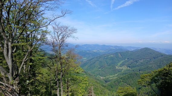 Foto von Christian Weitzl entlang der Tour
