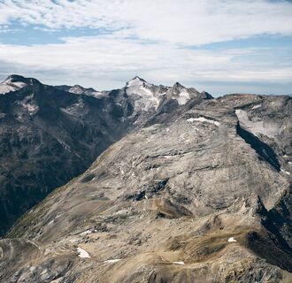 Pizzo Cassinello mit Soredapass im Vordergrund