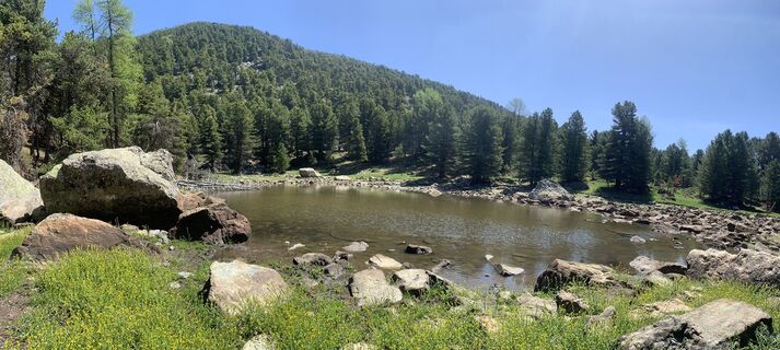 Foto van Toni Lerda langs de tour