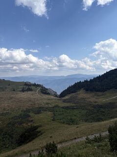 Fotografia z Dávid Szedlák na trase