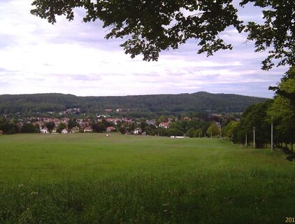 Blick auf Bad Tabarz