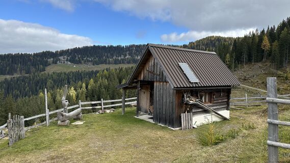 Foto von Gabriele Guggenberger entlang der Tour
