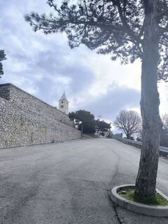 Zdjęcie z Darija Forgač wzdłuż trasy