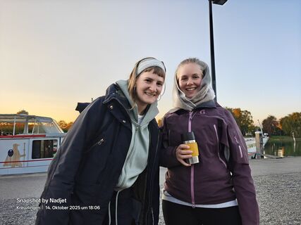 Foto von Nadja Kremer entlang der Tour