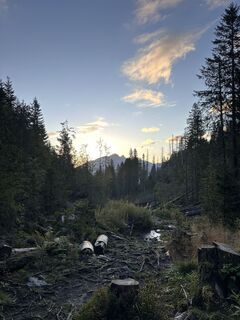 Foto von Iwona Domagalska entlang der Tour