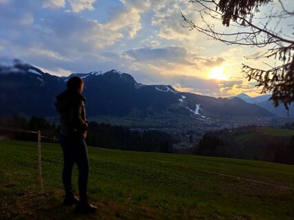 Foto von Nik Zeissler entlang der Tour