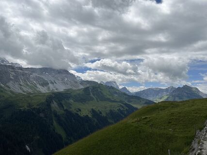 Foto von Ursula Buri entlang der Tour