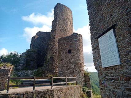 Foto von Edit Szoboszlay entlang der Tour