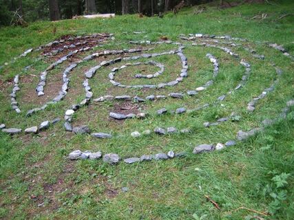 Steinlabyrinth