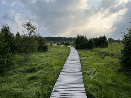 Foto de Anton Gigele a lo largo del recorrido