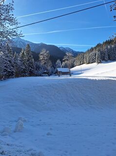 Foto von Dagmar Hofer entlang der Tour
