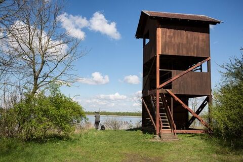 Vogelbeobachtungsturm am Heerter See
