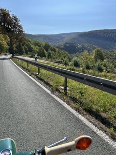 Foto de Hannes Hofmann a lo largo del recorrido