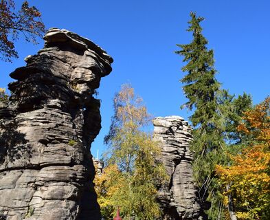 Greifensteine im Herbst