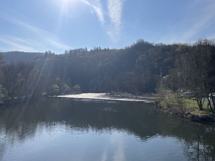 Foto von Albert Klapperich entlang der Tour