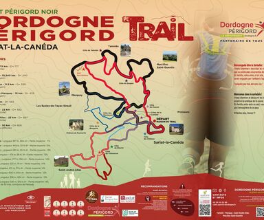 TRAIL DE SARLAT 120 X 80 CM imp