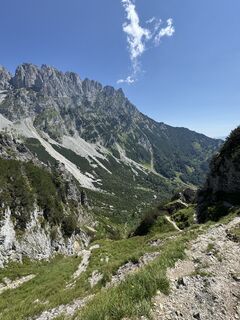 Foto von Katerina Palkova entlang der Tour