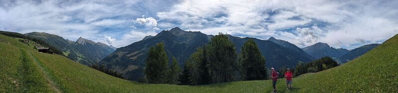 Foto von Mark Neill entlang der Tour