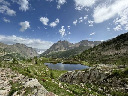 Foto de Toni Lerda a lo largo del recorrido