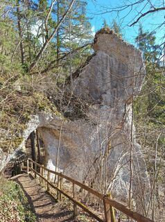 Foto von Katharina entlang der Tour