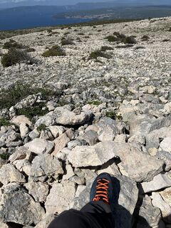 Photo de Daniel Vogel le long du parcours