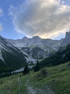 Foto de Bene Schadel a lo largo del recorrido