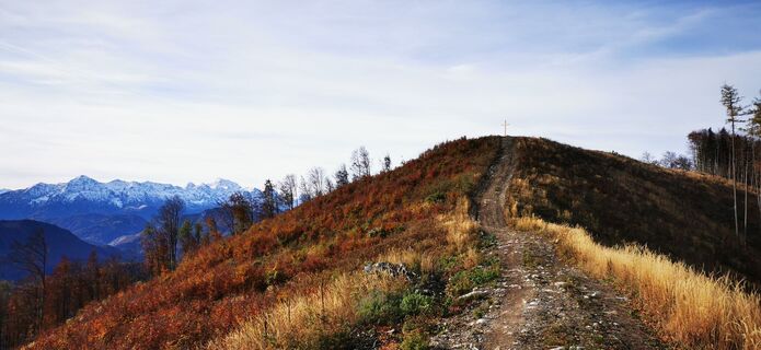 Foto von Klaus Lehner entlang der Tour