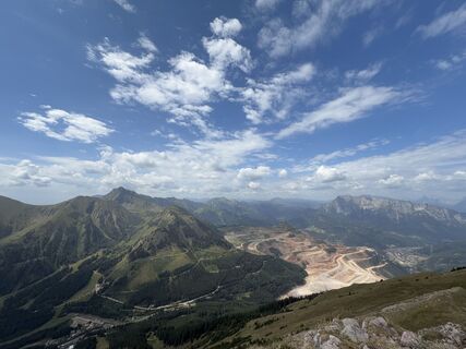 Foto von Gerti Glettler entlang der Tour