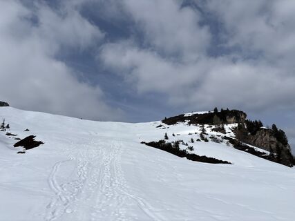Photo de Heinz Sperl le long du parcours