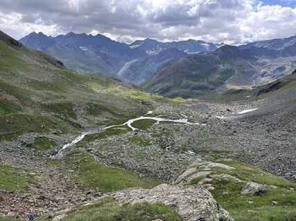 Photo de Emi le long du parcours