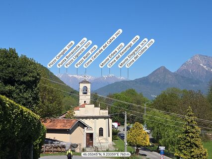 Foto de Francesca Semeraro a lo largo del recorrido