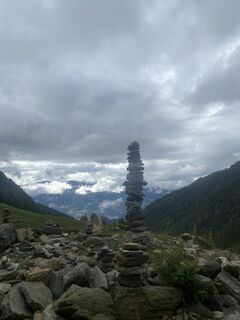 Foto von Jakob Nocker entlang der Tour