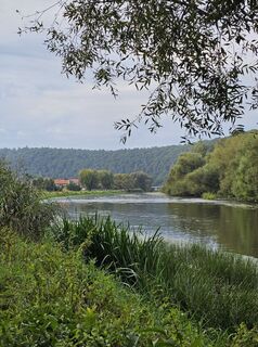 Photo de Angelika Gerung le long du parcours