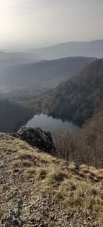 Photo de Bernard Piat le long du parcours