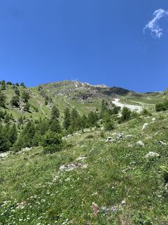 Photo de Daniel Marti le long du parcours