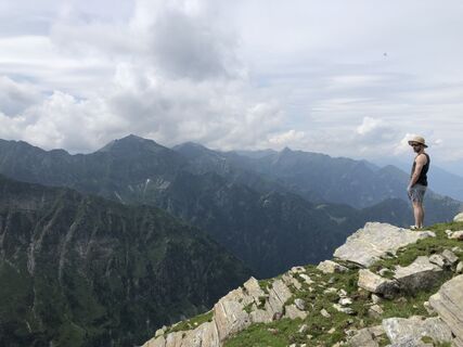 Zdjęcie z Harald Dengjel wzdłuż trasy