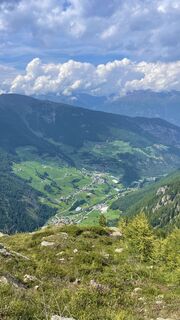 Foto von Verena entlang der Tour