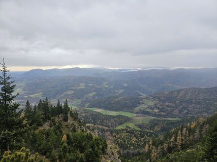 Zdjęcie z Matheo Kraule wzdłuż trasy