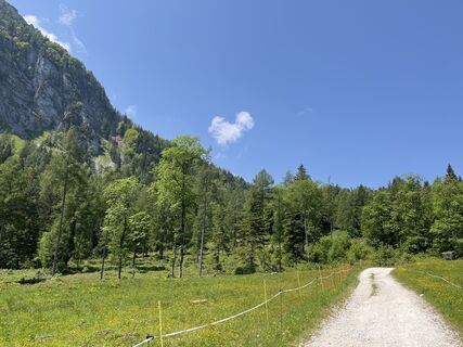 Foto von Heinz Sperl entlang der Tour